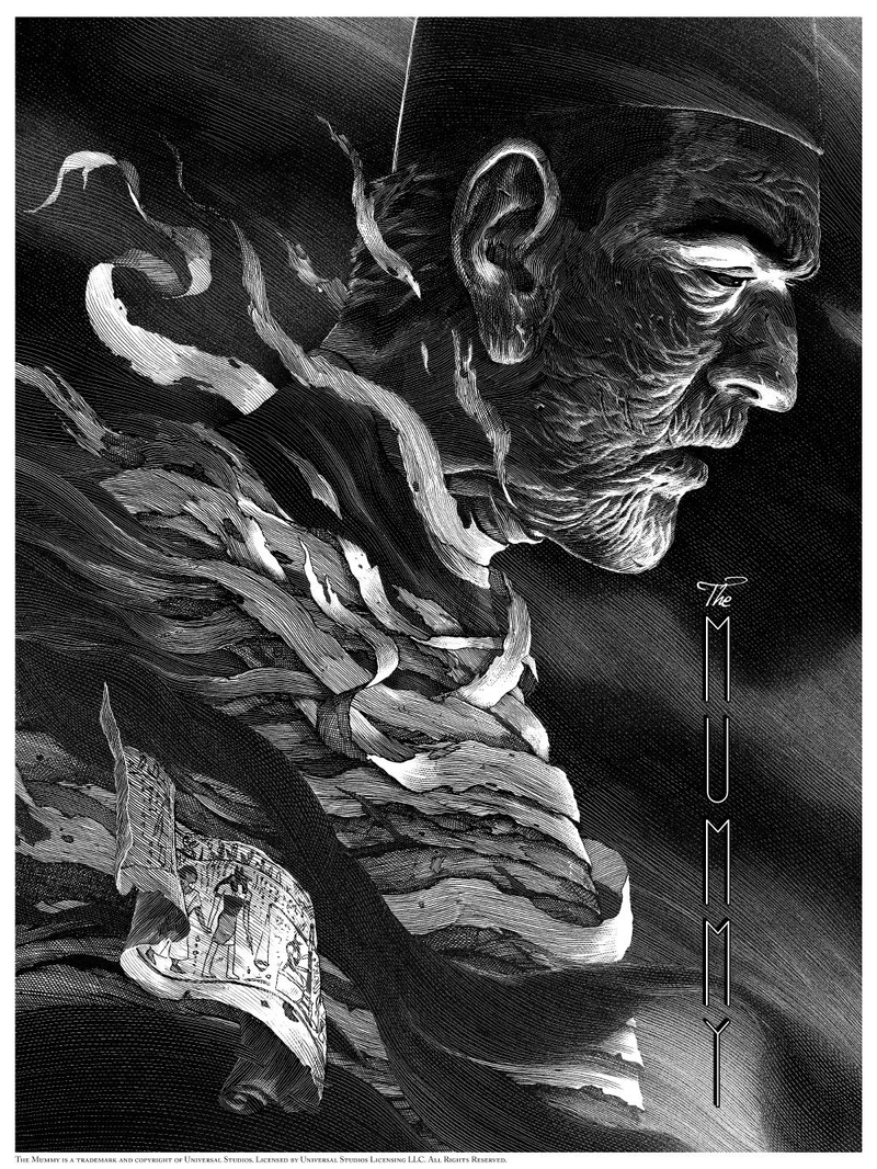 Illustration for article titled These Seven New Universal Monsters Posters Are Absolutely Stunning